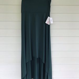 NWT LuLaRoe Olivia - Dark Hunter Green